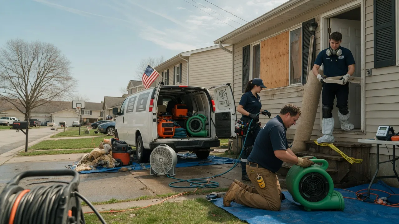 Water Damage Restoration in Selma, IN near me